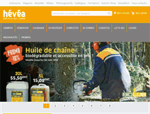 Tablet Screenshot of elagage-hevea.com